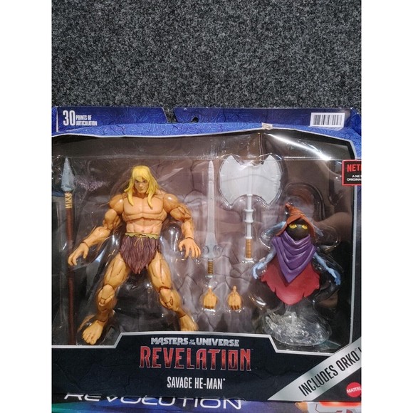 Savage He-Man & Orko - figurine Masters Of The Universe Masterverse - Prix & Rareté